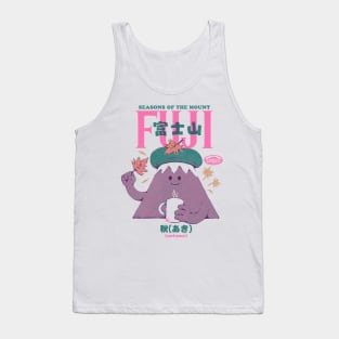 Mont Fuji Seasons - Autumn Tank Top